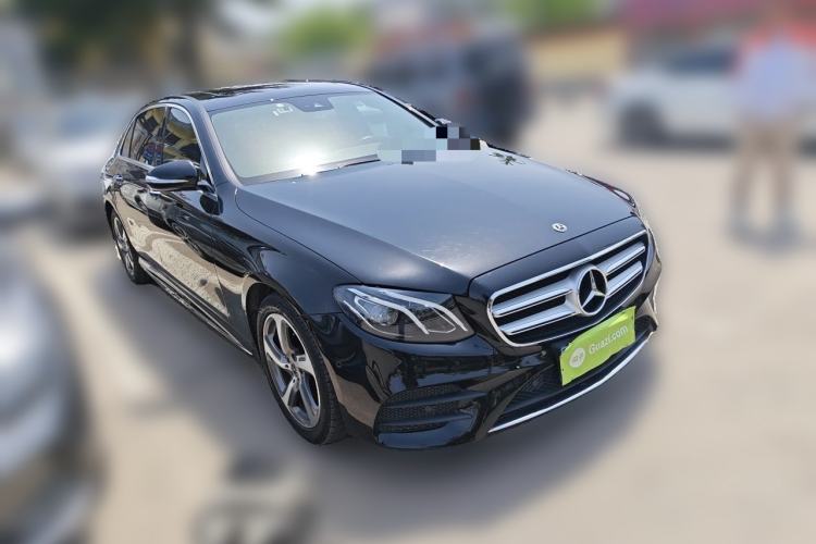 Used Mercedes-Benz E-Class 2017 E 300 L Sporty and Stylish Model Front Right 45 Deg