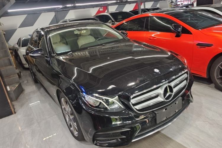 Used Mercedes-Benz E-Class 2017 E 300 L Sporty and Stylish Model Front Right 45 Deg