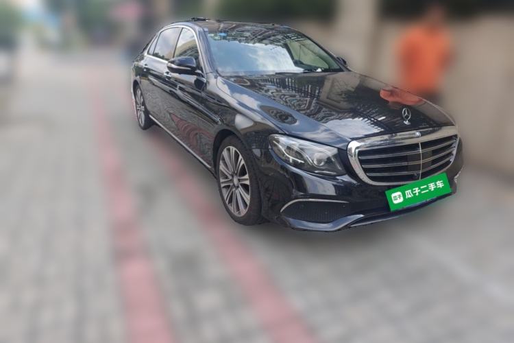 Used Mercedes-Benz E-Class 2017 E 320 L 4MATIC Front Right 45 Deg