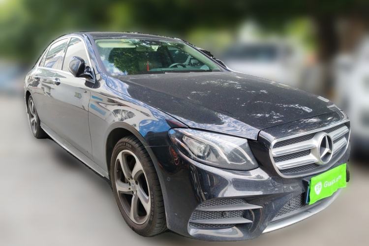 Used Mercedes-Benz E-Class 2017 E 300 L Sporty and Stylish Model Front Right 45 Deg