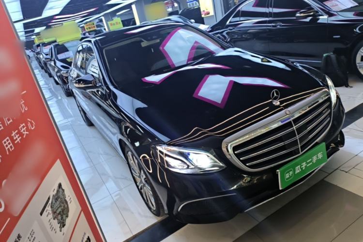 Used Mercedes-Benz E-Class 2017 E 320 L 4MATIC Front Right 45 Deg