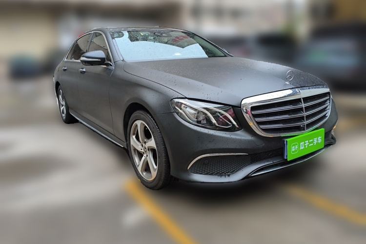 Used Mercedes-Benz E-Class 2017 E 300 L Sporty and Stylish Model Front Right 45 Deg
