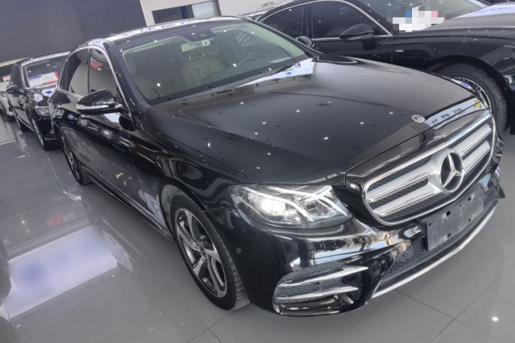 Used Mercedes-Benz E-Class 2017 E 300 L Sporty and Stylish Model Front Right 45 Deg