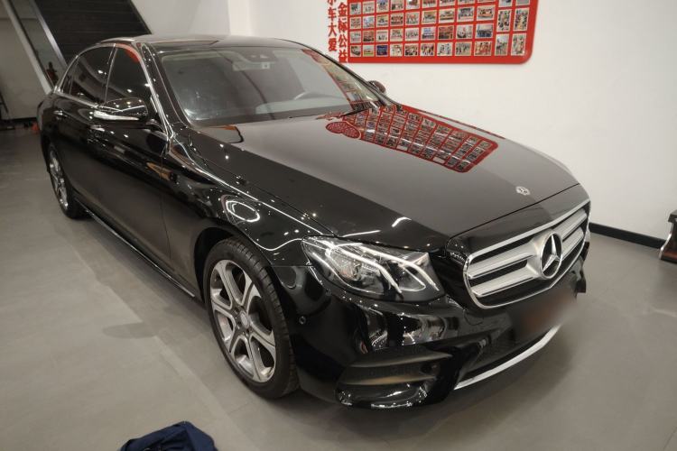 Used Mercedes-Benz E-Class 2017 E 300 L Sporty and Stylish Model Front Right 45 Deg