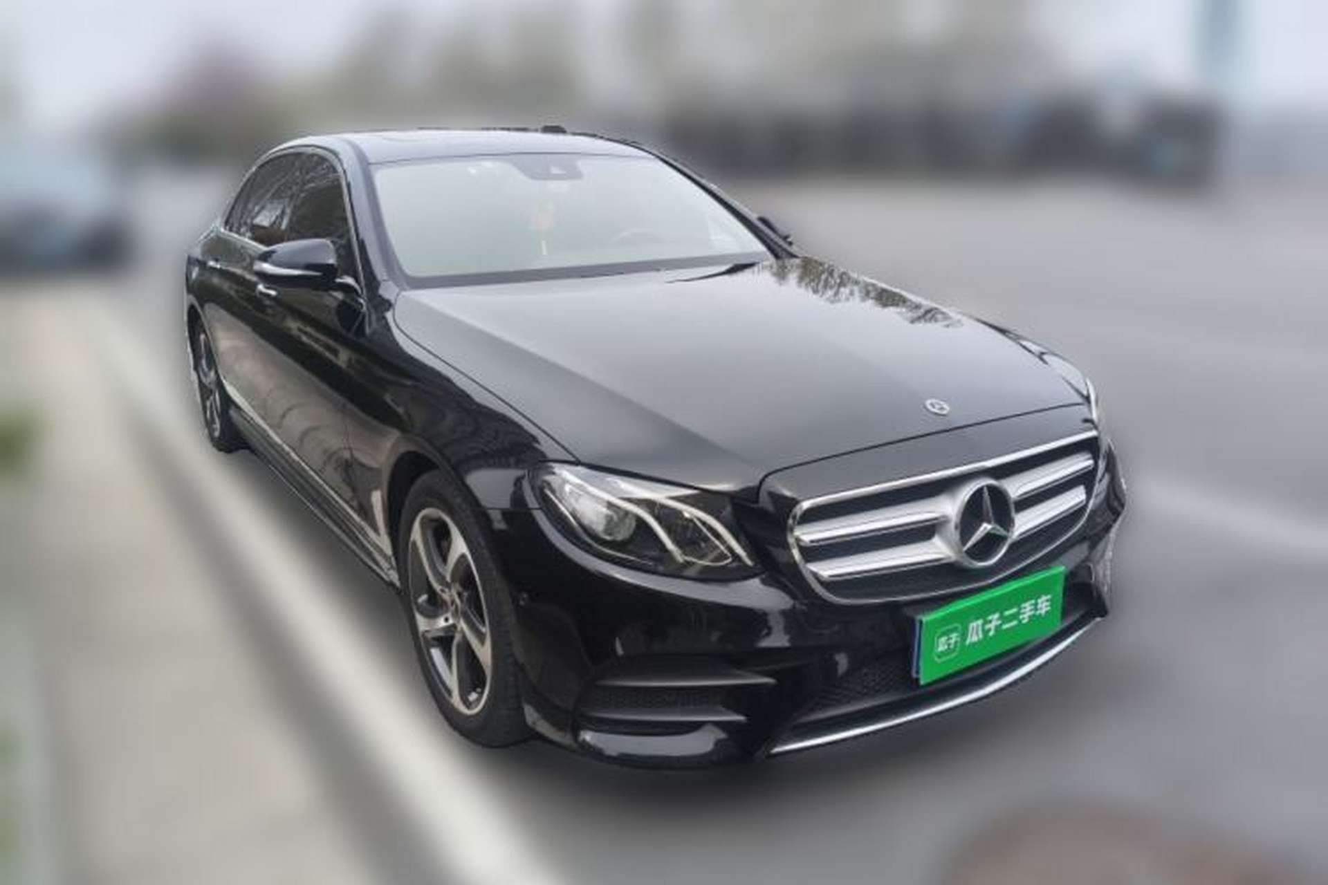Used Mercedes-Benz E-Class 2017 E 300 L Sporty and Stylish Model Front Right 45 Deg