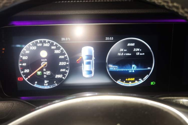Used Mercedes-Benz E-Class 2017 E 300 L Sport Luxury Edition Instrument Cluster