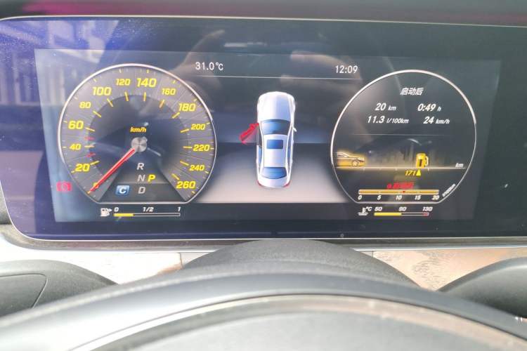 Used Mercedes-Benz E-Class 2017 E 300 L Luxury Model Instrument Cluster