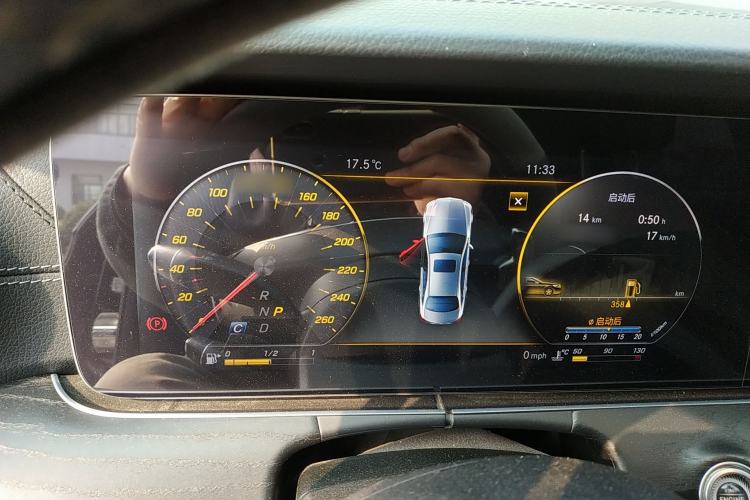 Used Mercedes-Benz E-Class 2017 E 300 L Sporty and Stylish Model Instrument Cluster