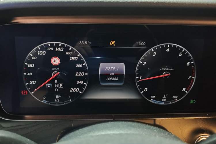 Used Mercedes-Benz E-Class 2017 E 300 L Sport Luxury Edition Instrument Cluster