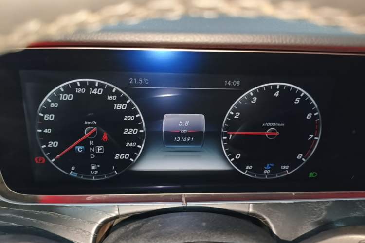 Used Mercedes-Benz E-Class 2017 E 300 L Sporty and Stylish Model Instrument Cluster