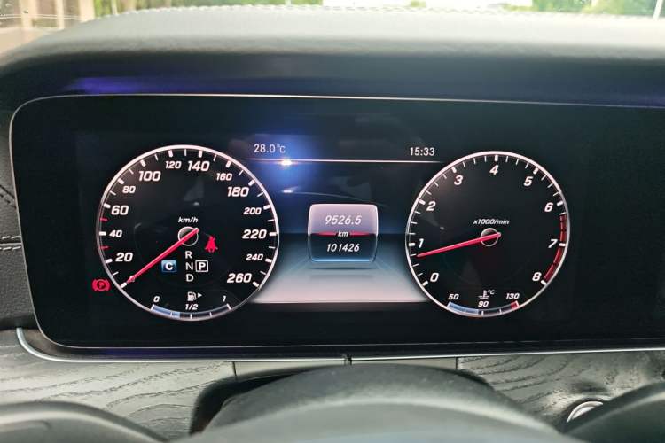 Used Mercedes-Benz E-Class 2017 E 300 L Sport Luxury Edition Instrument Cluster