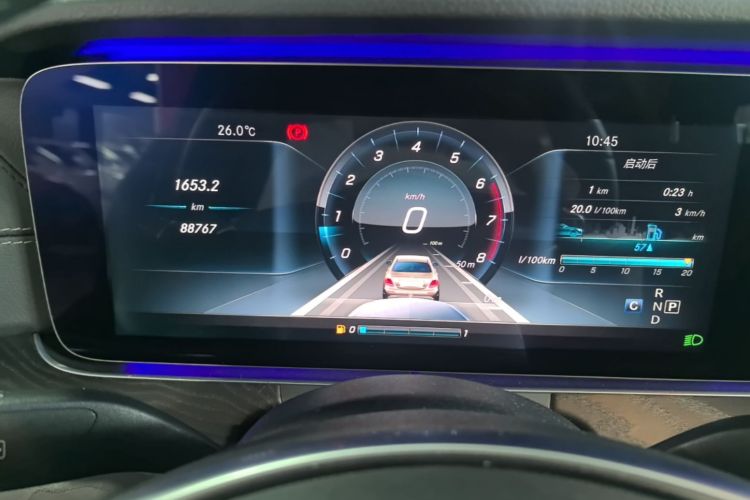 Used Mercedes-Benz E-Class 2017 E 300 L Sporty and Stylish Model Instrument Cluster