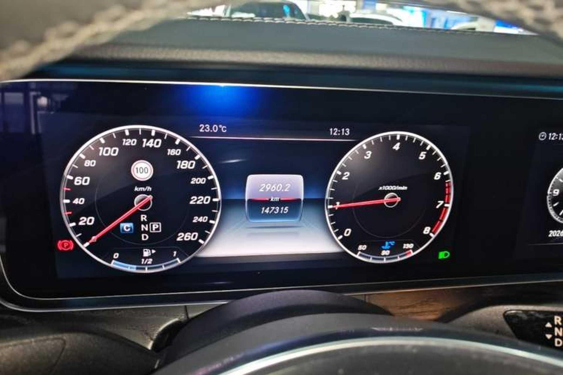 Used Mercedes-Benz E-Class 2017 E 300 L Sporty and Stylish Model Instrument Cluster