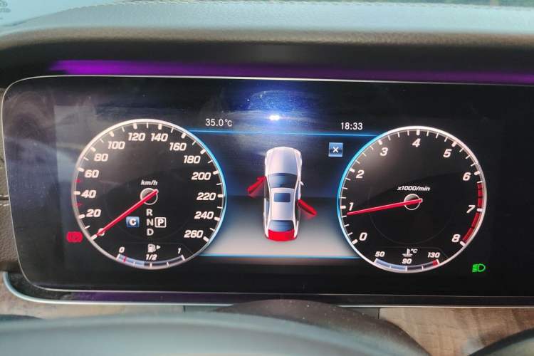Used Mercedes-Benz E-Class 2017 E 300 L Luxury Model Instrument Cluster