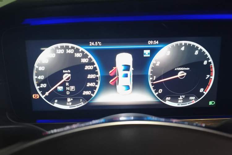 Used Mercedes-Benz E-Class 2017 E 300 L Sporty and Stylish Model Instrument Cluster