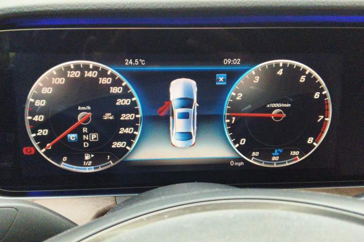 Used Mercedes-Benz E-Class 2017 E 300 L Luxury Model Instrument Cluster