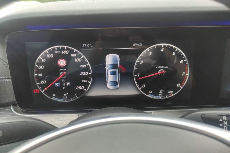 Used Mercedes-Benz E-Class 2017 E 300 L Sport Luxury Edition Instrument Cluster