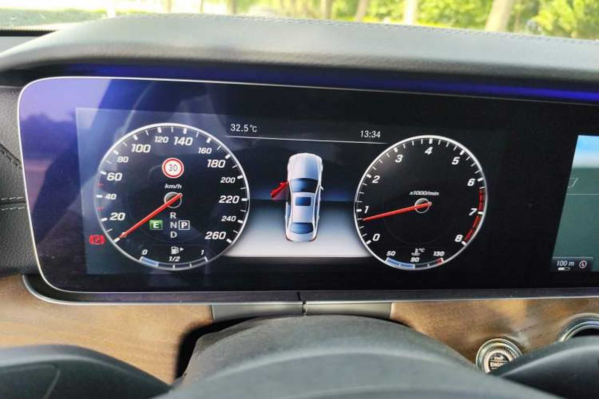 Used Mercedes-Benz E-Class 2017 E 300 L Sporty and Stylish Model Instrument Cluster