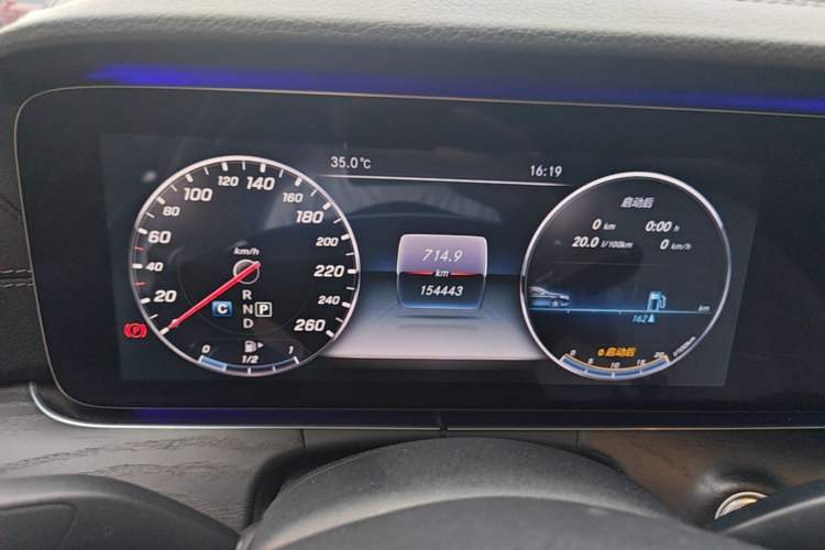 Used Mercedes-Benz E-Class 2017 E 300 L Sport Luxury Edition Instrument Cluster
