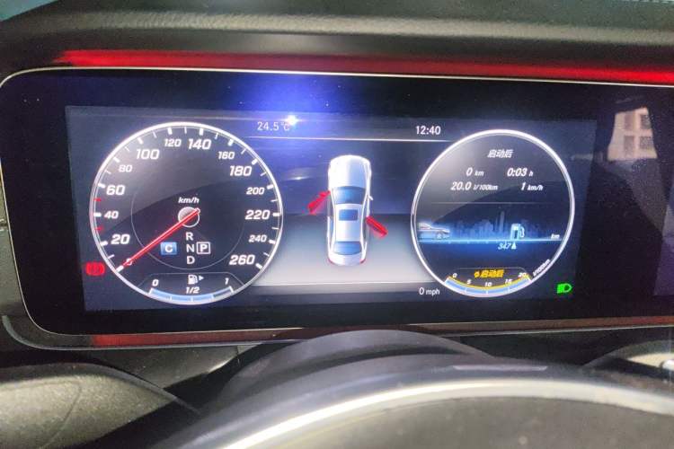 Used Mercedes-Benz E-Class 2017 E 300 L Sport Luxury Edition Instrument Cluster