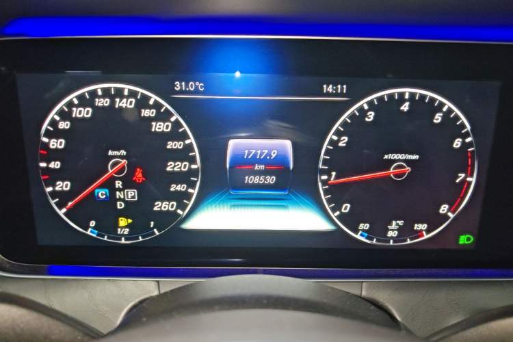 Used Mercedes-Benz E-Class 2017 E 300 L Sporty and Stylish Model Instrument Cluster