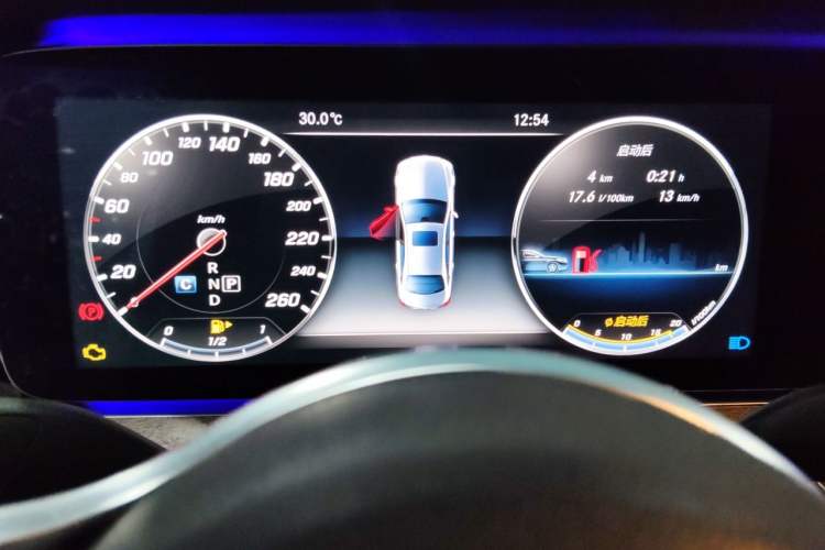 Used Mercedes-Benz E-Class 2017 E 300 L Sporty and Stylish Model Instrument Cluster