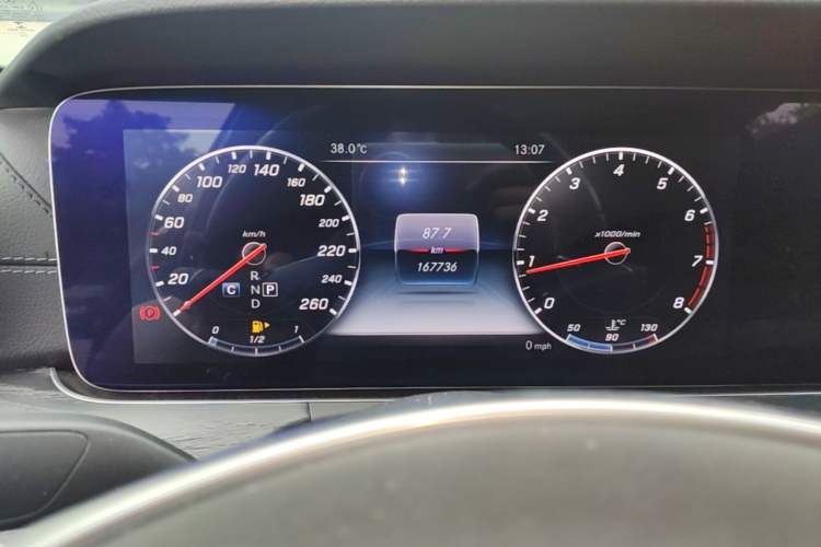 Used Mercedes-Benz E-Class 2017 E 300 L Sport Luxury Edition Instrument Cluster