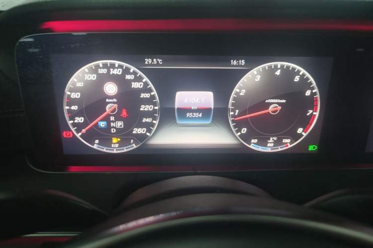 Used Mercedes-Benz E-Class 2017 E 300 L Sporty and Stylish Model Instrument Cluster