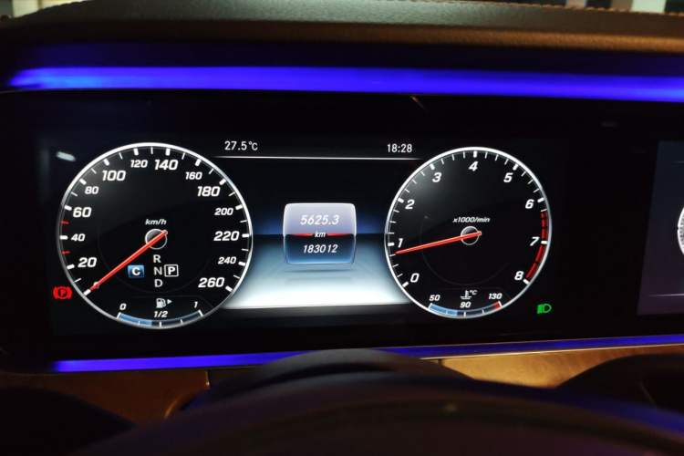 Used Mercedes-Benz E-Class 2017 E 300 L Luxury Model Instrument Cluster