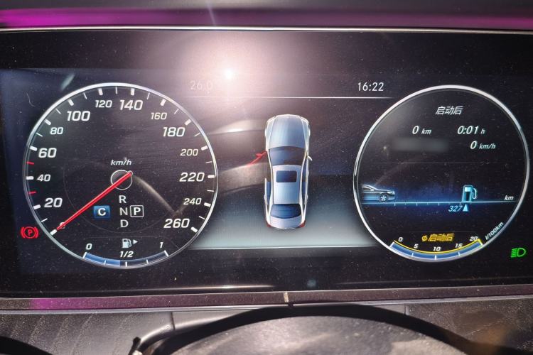 Used Mercedes-Benz E-Class 2017 E 300 L Sporty and Stylish Model Instrument Cluster