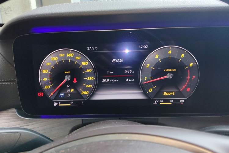 Used Mercedes-Benz E-Class 2017 E 300 L Luxury Model Instrument Cluster