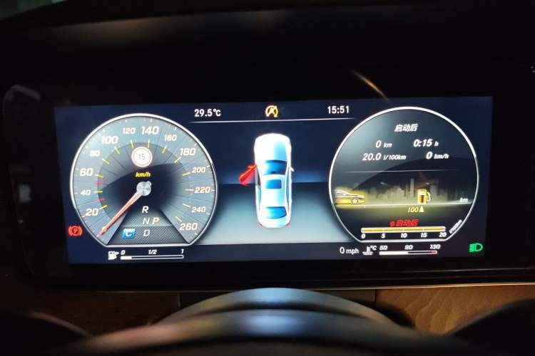Used Mercedes-Benz E-Class 2017 E 300 L Luxury Model Instrument Cluster