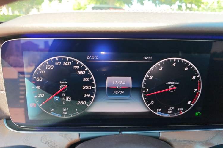 Used Mercedes-Benz E-Class 2017 E 300 L Luxury Model Instrument Cluster