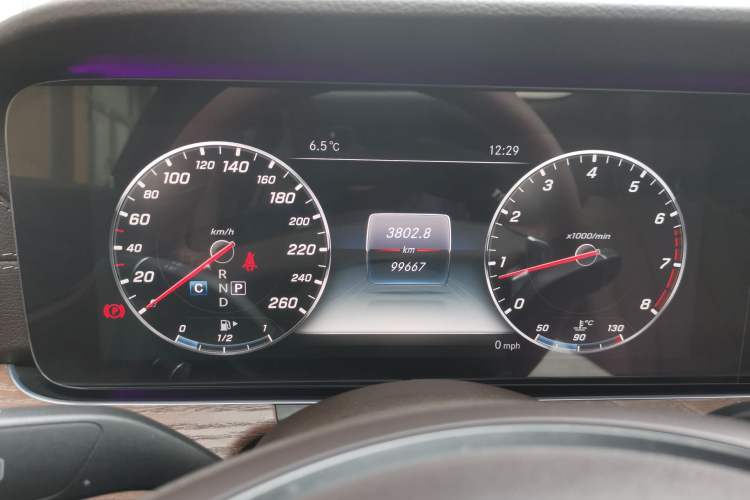 Used Mercedes-Benz E-Class 2017 E 300 L Luxury Model Instrument Cluster