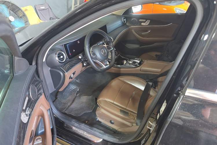 Used Mercedes-Benz E-Class 2017 E 300 L Sporty and Stylish Model Left Front Seat