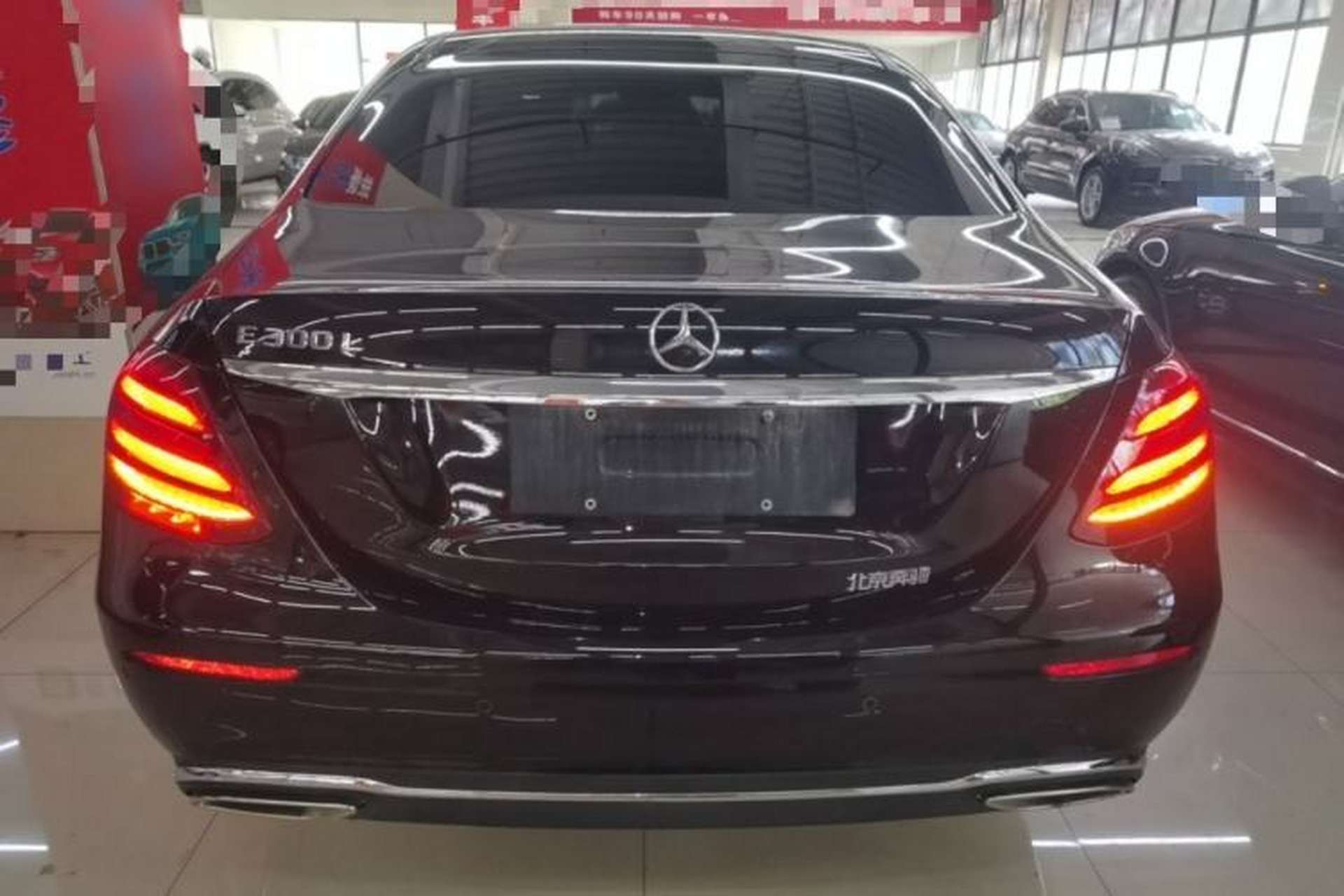 Used Mercedes-Benz E-Class 2017 E 300 L Luxury Model Rear
