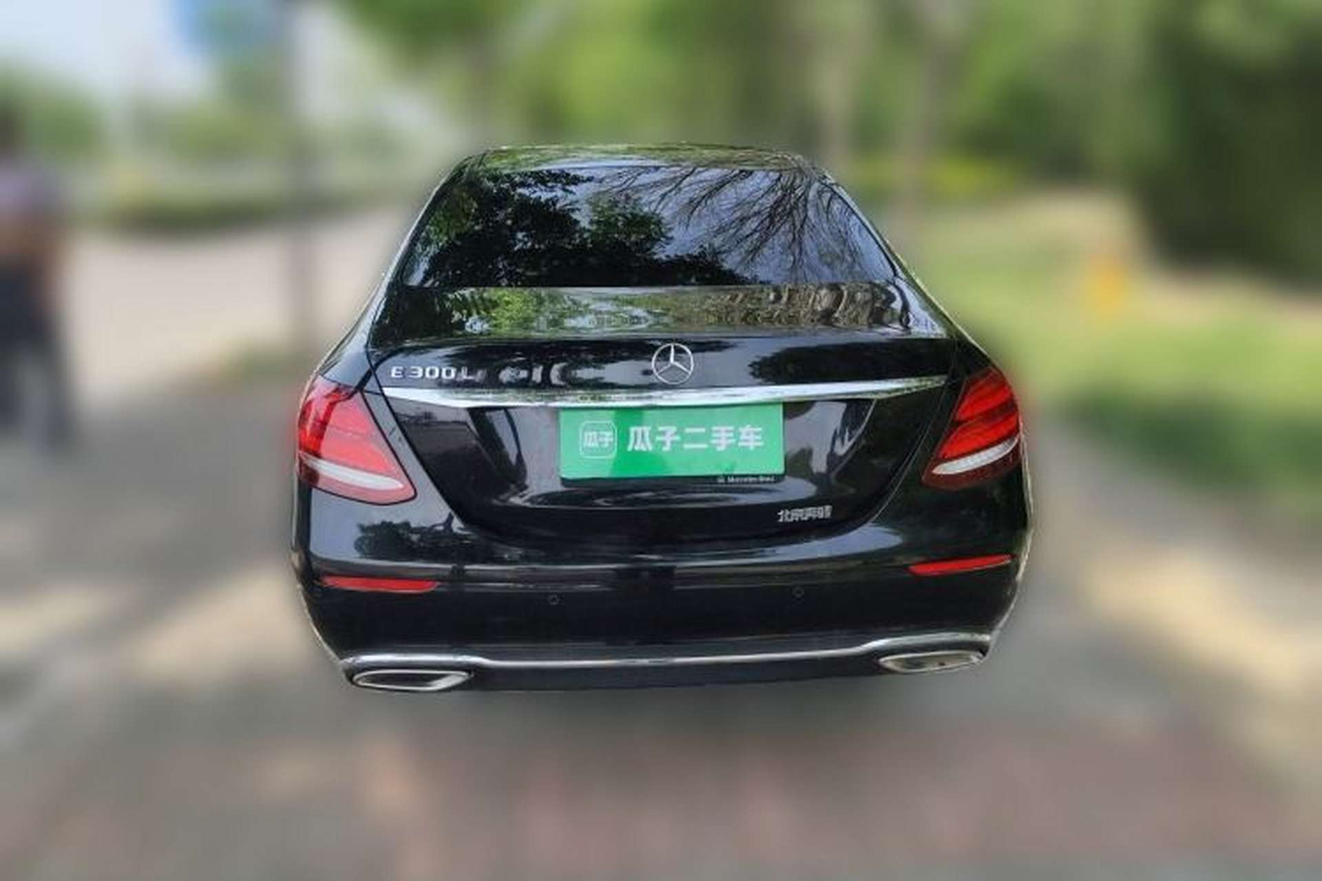 Used Mercedes-Benz E-Class 2017 E 300 L Sporty and Stylish Model Rear