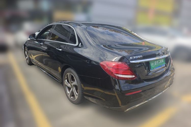 Used Mercedes-Benz E-Class 2017 E 300 L Sporty and Stylish Model Rear Left 45 Deg