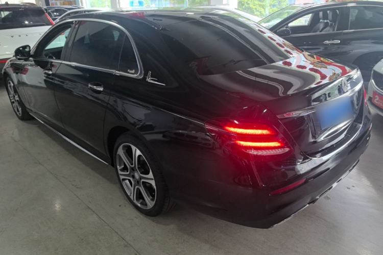 Used Mercedes-Benz E-Class 2017 E 300 L Sporty and Stylish Model Rear Left 45 Deg