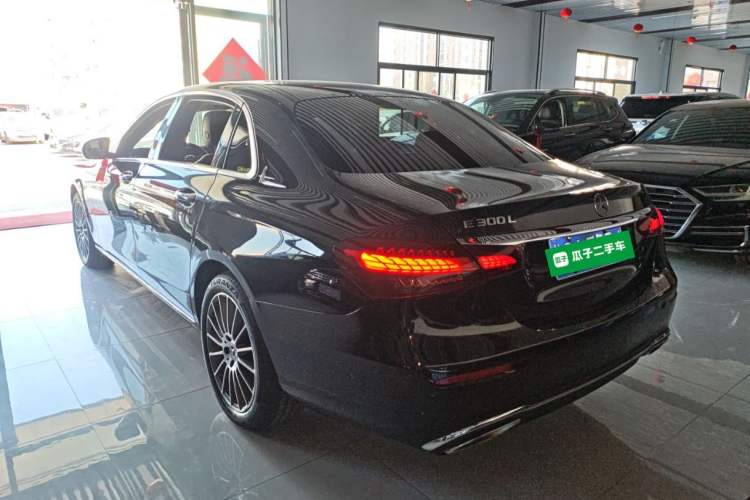 Used Mercedes-Benz E-Class 2017 E 200 L 4MATIC Rear Left 45 Deg