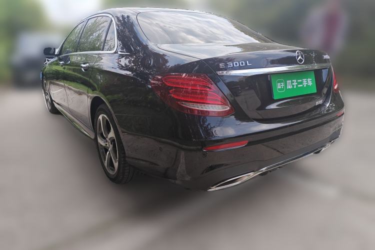 Used Mercedes-Benz E-Class 2017 E 300 L Sporty and Stylish Model Rear Left 45 Deg