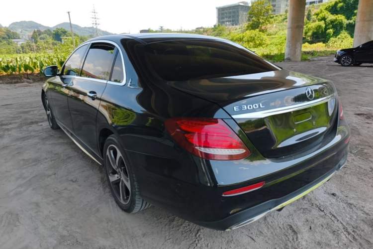 Used Mercedes-Benz E-Class 2017 E 300 L Sport Luxury Edition Rear Left 45 Deg