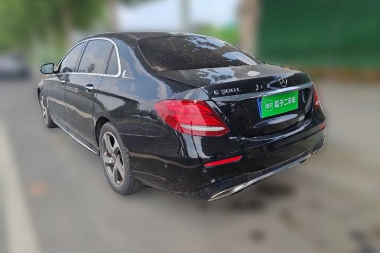 Used Mercedes-Benz E-Class 2017 E 300 L Sporty and Stylish Model Rear Left 45 Deg
