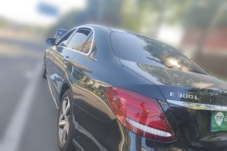 Used Mercedes-Benz E-Class 2017 E 300 L Sporty and Stylish Model Rear Left 45 Deg