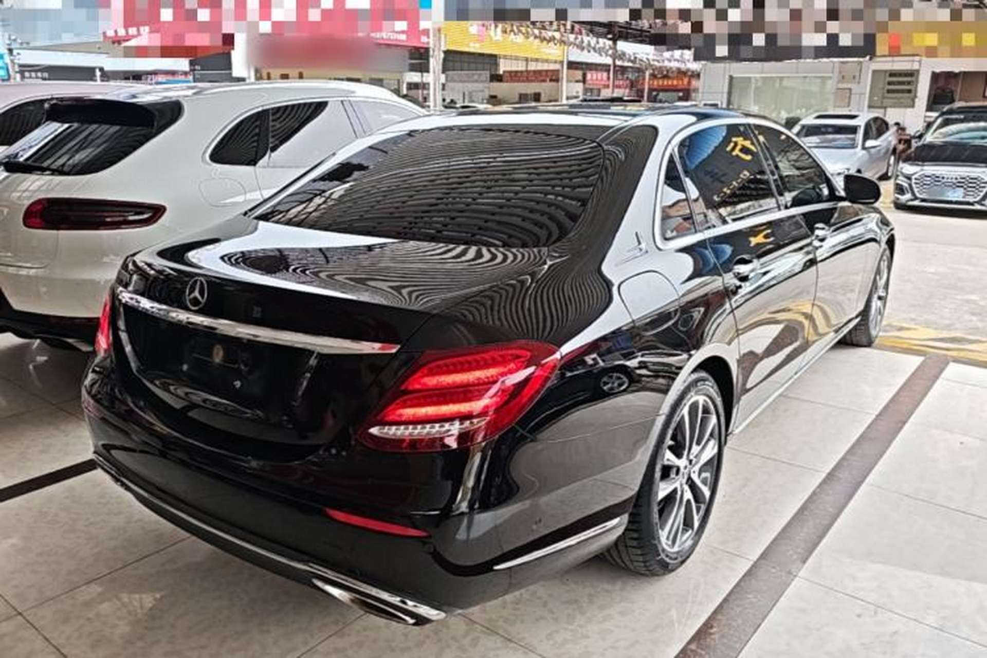 Used Mercedes-Benz E-Class 2017 E 300 L Luxury Model Rear Right 45 Deg