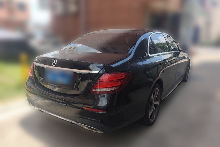 Used Mercedes-Benz E-Class 2017 E 300 L Sporty and Stylish Model Rear Right 45 Deg