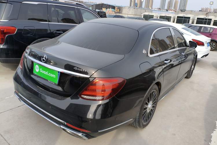 Used Mercedes-Benz E-Class 2017 E 200 L 4MATIC Rear Right 45 Deg