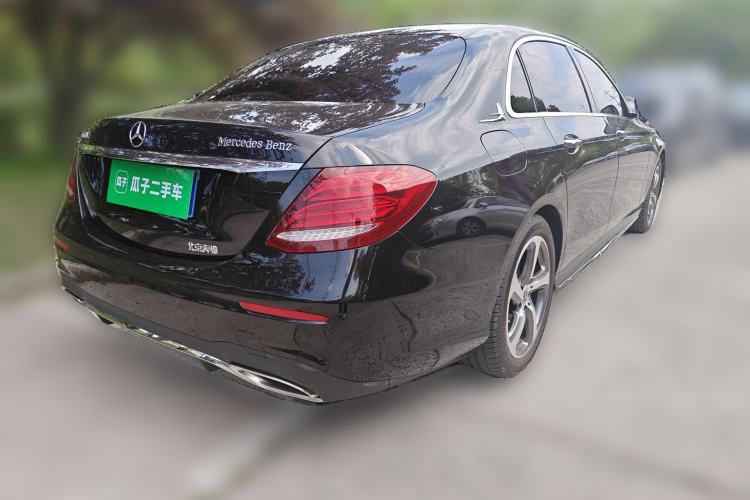 Used Mercedes-Benz E-Class 2017 E 300 L Sporty and Stylish Model Rear Right 45 Deg