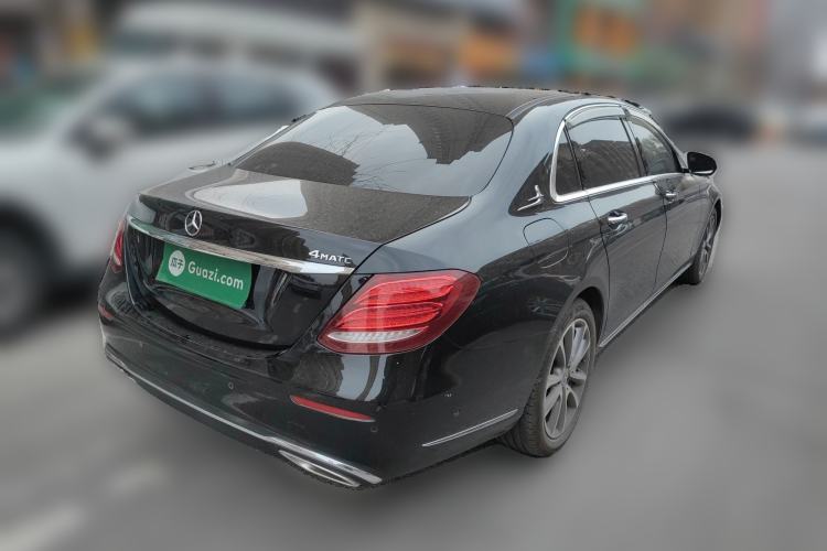 Used Mercedes-Benz E-Class 2017 E 200 L 4MATIC Rear Right 45 Deg