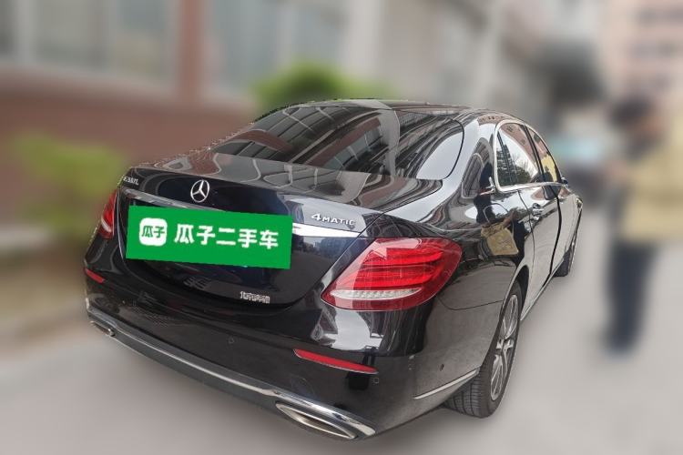 Used Mercedes-Benz E-Class 2017 E 200 L 4MATIC Rear Right 45 Deg